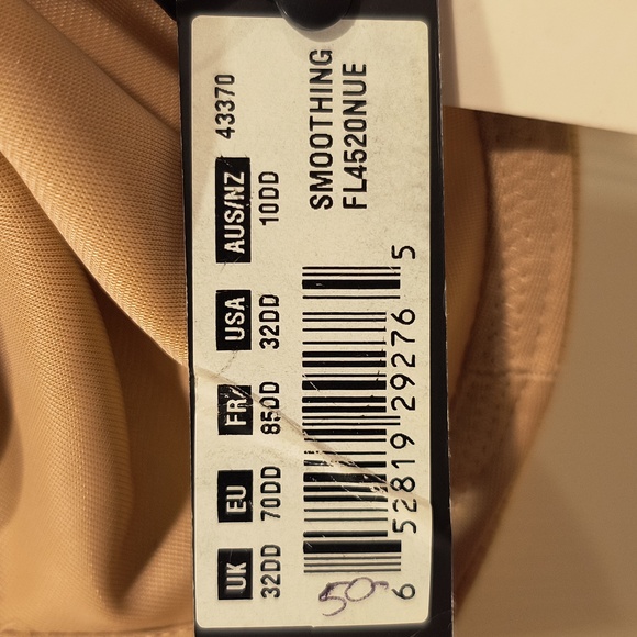 Fantasie 32DD Moulded Balcony Bra - Picture 3 of 4